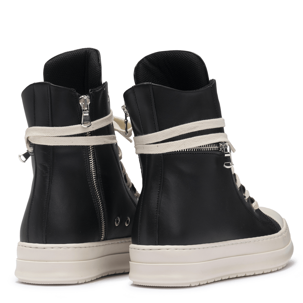Sneakers Leather High Zip - StepByStepNow