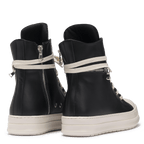 Sneakers Leather High Zip - StepByStepNow