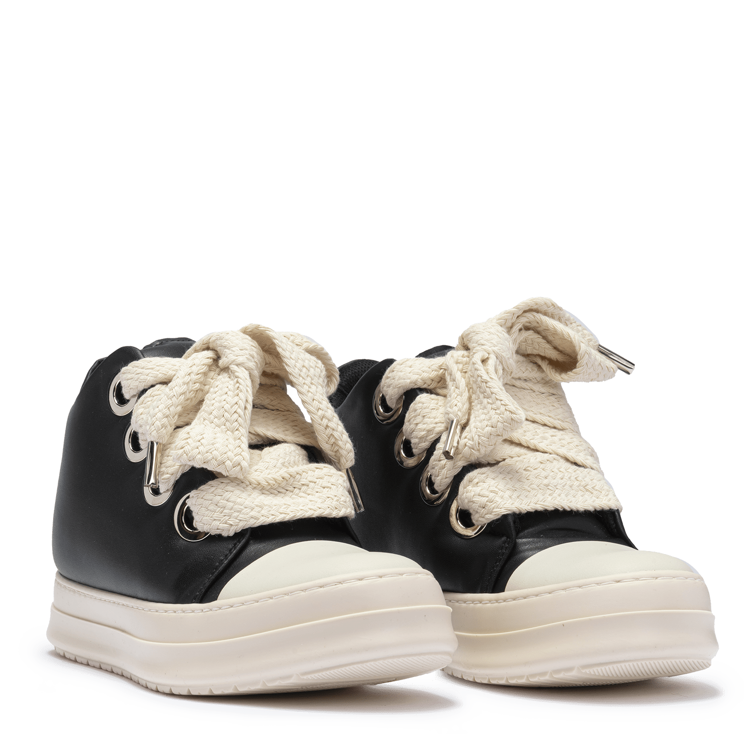 Sneakers Leather Low Puffer - StepByStepNow