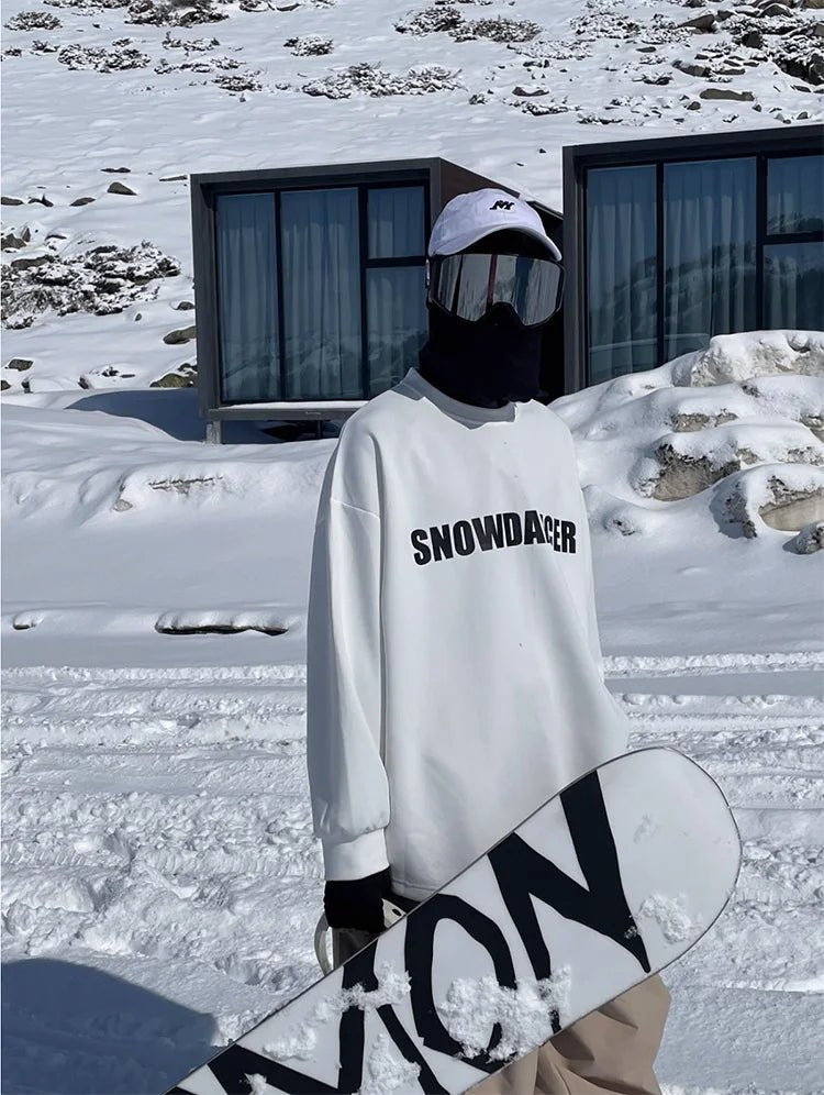 Snowboard abbigliamento sportivo Oversize Ski felpa con cappuccio - StepByStepNow