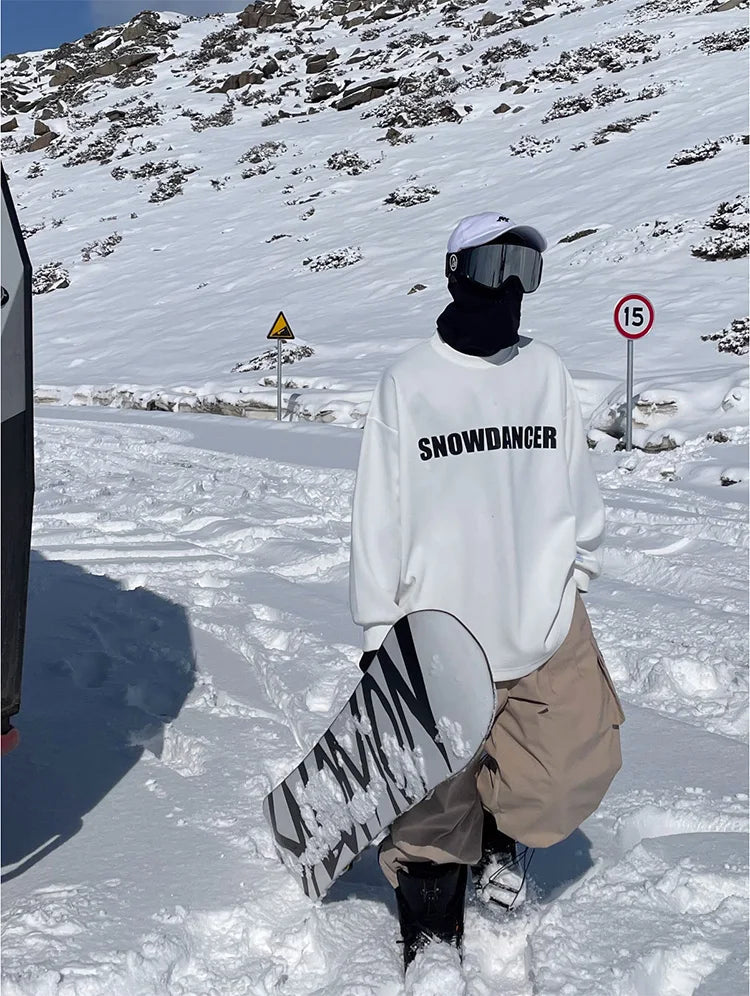 Snowboard abbigliamento sportivo Oversize Ski felpa con cappuccio - StepByStepNow
