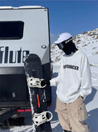 Snowboard abbigliamento sportivo Oversize Ski felpa con cappuccio - StepByStepNow
