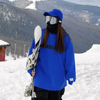 Snowboard abbigliamento sportivo Oversize Ski felpa con cappuccio - StepByStepNow