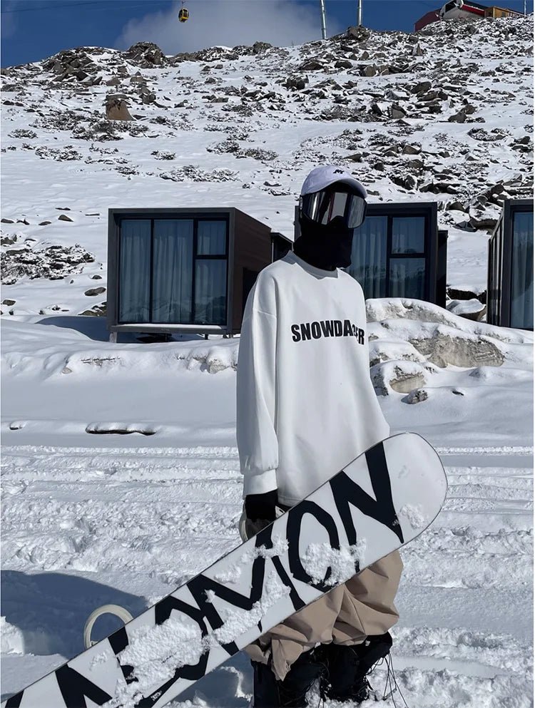Snowboard abbigliamento sportivo Oversize Ski felpa con cappuccio - StepByStepNow