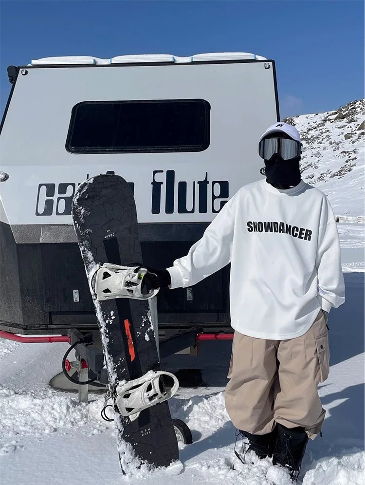 Snowboard abbigliamento sportivo Oversize Ski felpa con cappuccio - StepByStepNow