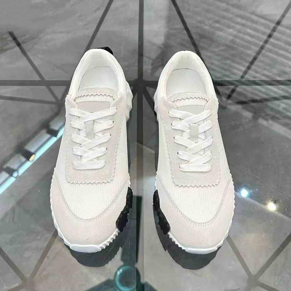 Sport Running Shoes - Casual Patchwork Sneakers & Flat Leisure Footwear | StepbyStepNow - StepByStepNow