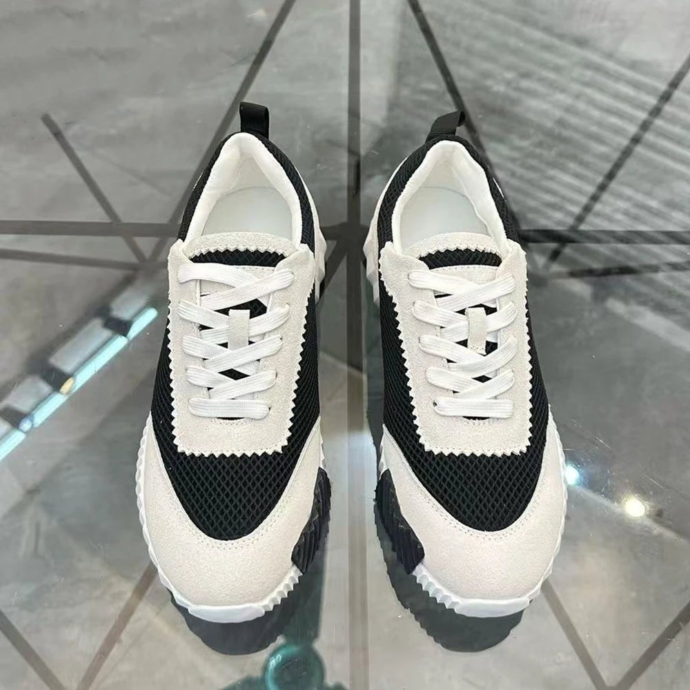 Sport Running Shoes - Casual Patchwork Sneakers & Flat Leisure Footwear | StepbyStepNow - StepByStepNow