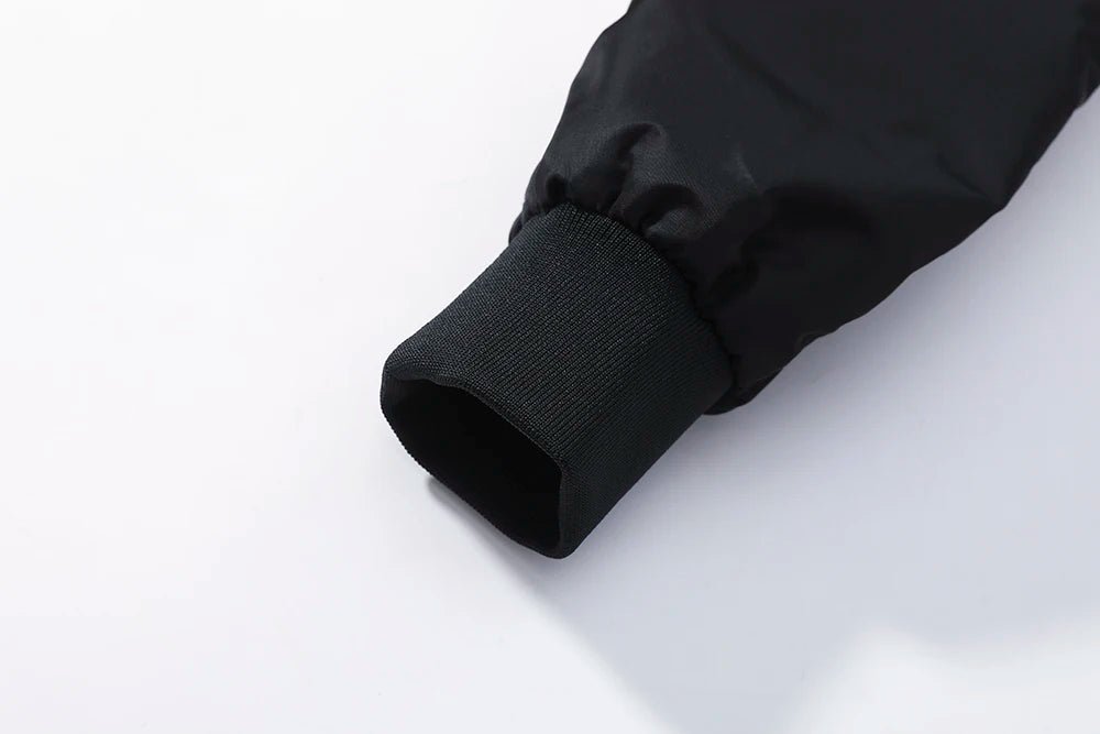 Spring and Autumn Winter Air Force MA1 Pilot Jacket Men's Solid Color Baseball Jacket Casual Thick Windproof Warm Cotton Jacket - StepByStep