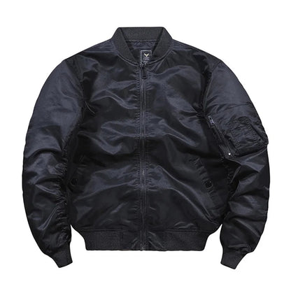Spring Bomber Jacket For Men Women Padding Military Jacket Varsity Baseball Coat Mens Windbreaker Male Clothing MA1 Winter Z1 - StepByStep