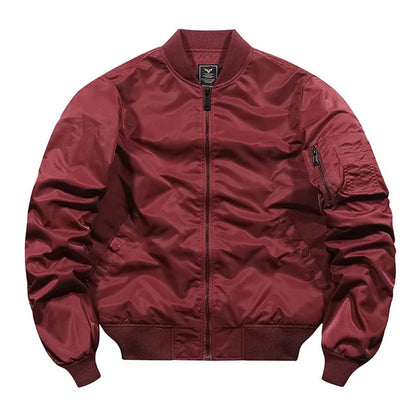 Spring Bomber Jacket For Men Women Padding Military Jacket Varsity Baseball Coat Mens Windbreaker Male Clothing MA1 Winter Z1 - StepByStep