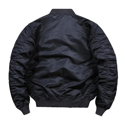 Spring Bomber Jacket For Men Women Padding Military Jacket Varsity Baseball Coat Mens Windbreaker Male Clothing MA1 Winter Z1 - StepByStep