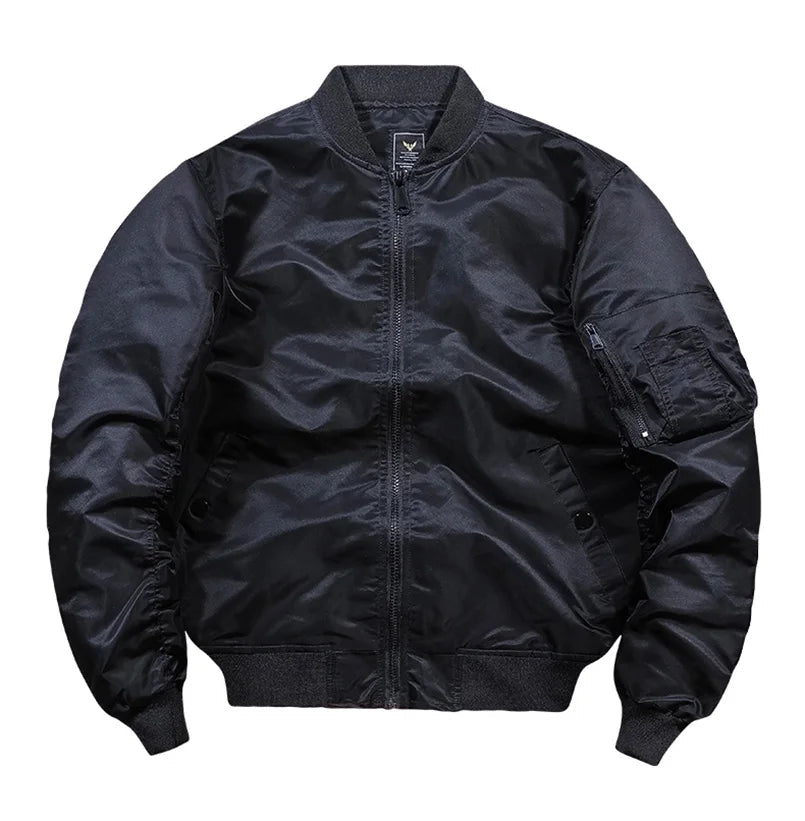 Spring Bomber Jacket For Men Women Padding Military Jacket Varsity Baseball Coat Mens Windbreaker Male Clothing MA1 Winter Z1 - StepByStep