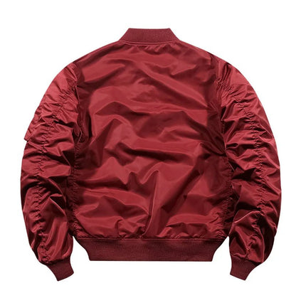 Spring Bomber Jacket For Men Women Padding Military Jacket Varsity Baseball Coat Mens Windbreaker Male Clothing MA1 Winter Z1 - StepByStep