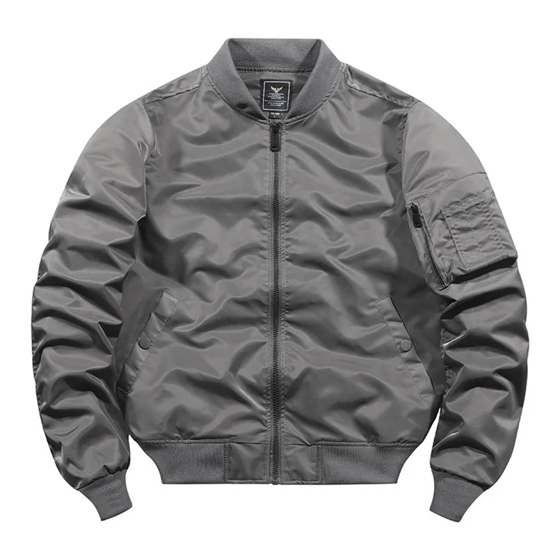 Spring Bomber Jacket For Men Women Padding Military Jacket Varsity Baseball Coat Mens Windbreaker Male Clothing MA1 Winter Z1 - StepByStep