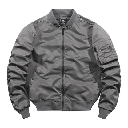 Spring Bomber Jacket For Men Women Padding Military Jacket Varsity Baseball Coat Mens Windbreaker Male Clothing MA1 Winter Z1 - StepByStep