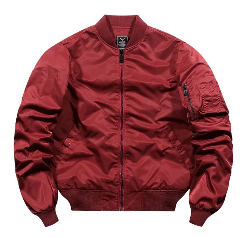 Spring Bomber Jacket For Men Women Padding Military Jacket Varsity Baseball Coat Mens Windbreaker Male Clothing MA1 Winter Z1 - StepByStep