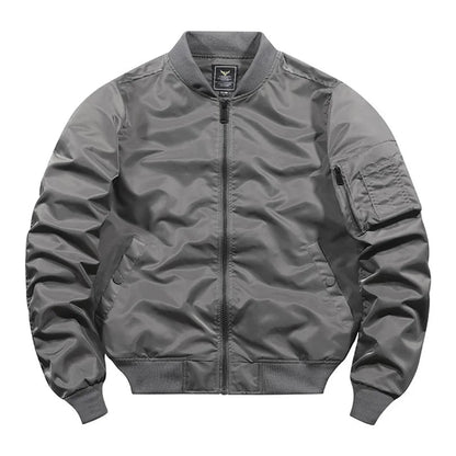 Spring Bomber Jacket For Men Women Padding Military Jacket Varsity Baseball Coat Mens Windbreaker Male Clothing MA1 Winter Z1 - StepByStep
