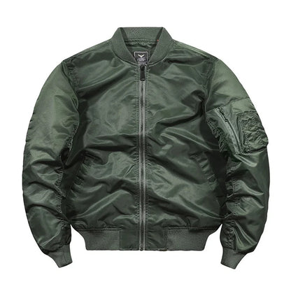 Spring Bomber Jacket For Men Women Padding Military Jacket Varsity Baseball Coat Mens Windbreaker Male Clothing MA1 Winter Z1 - StepByStep