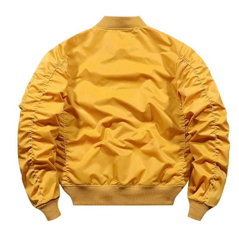 Spring Bomber Jacket For Men Women Padding Military Jacket Varsity Baseball Coat Mens Windbreaker Male Clothing MA1 Winter Z1 - StepByStep