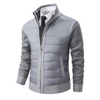 Stand Collar Fleece - lined Thickened Men's Coat - StepByStepNow