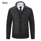 Stand Collar Fleece - lined Thickened Men's Coat - StepByStepNow