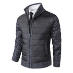 Stand Collar Fleece - lined Thickened Men's Coat - StepByStepNow