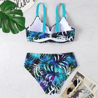 Summer Bikinis Women High Waisted Swimwear With Push Up Female Swimsuit 2026 Swimming Bathing Suit Bikini Set Beach Wear Bather - StepByStepNow