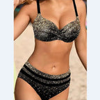 Summer Bikinis Women High Waisted Swimwear With Push Up Female Swimsuit 2026 Swimming Bathing Suit Bikini Set Beach Wear Bather - StepByStepNow