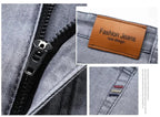 Jeans uomo grigi elasticizzati per estate: perfetti per l'ufficio o il tempo libero - StepByStepNow