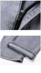 Jeans uomo grigi elasticizzati per estate: perfetti per l'ufficio o il tempo libero - StepByStepNow