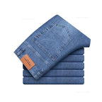 Jeans uomo grigi elasticizzati per estate: perfetti per l'ufficio o il tempo libero - StepByStepNow