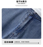 Shorts in tessuto Lyocell estivo da uomo, casuale e comodo con design di strada a cinque tasche - StepByStepNow