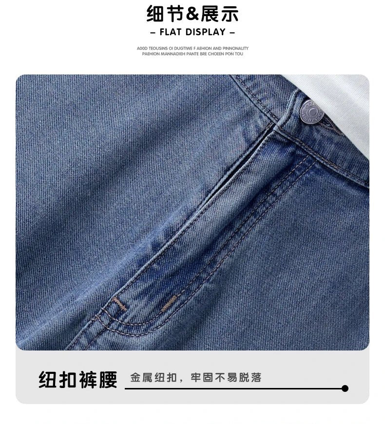 Shorts in tessuto Lyocell estivo da uomo, casuale e comodo con design di strada a cinque tasche - StepByStepNow