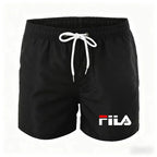 Summer men's drawstring casual sports shorts - bright color five-pocket pants with internal breathable mesh lining - beach pants - StepByStepNow