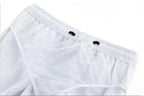 Summer men's drawstring casual sports shorts - bright color five-pocket pants with internal breathable mesh lining - beach pants - StepByStepNow