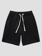 Summer Men's Sport Shorts Knee - Length Straight Loose Short Pants Streetwear Drawstring Knitted Sweat Casual Shorts Big Size 8XL - StepByStepNow