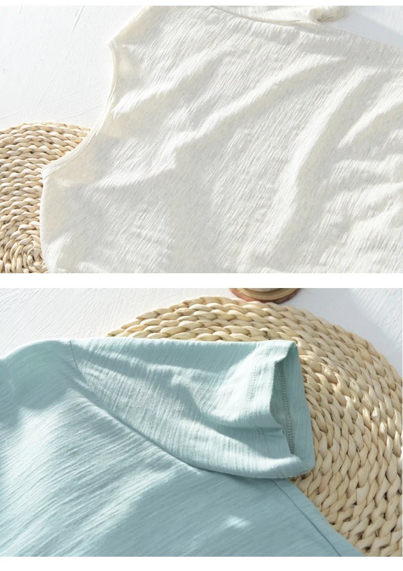 Summer New 100% Cotton T-shirt Men V - neck Solid Color Casual T Shirt Basic Tees Plus Size Short Sleeve Tops Y2449 - StepByStepNow