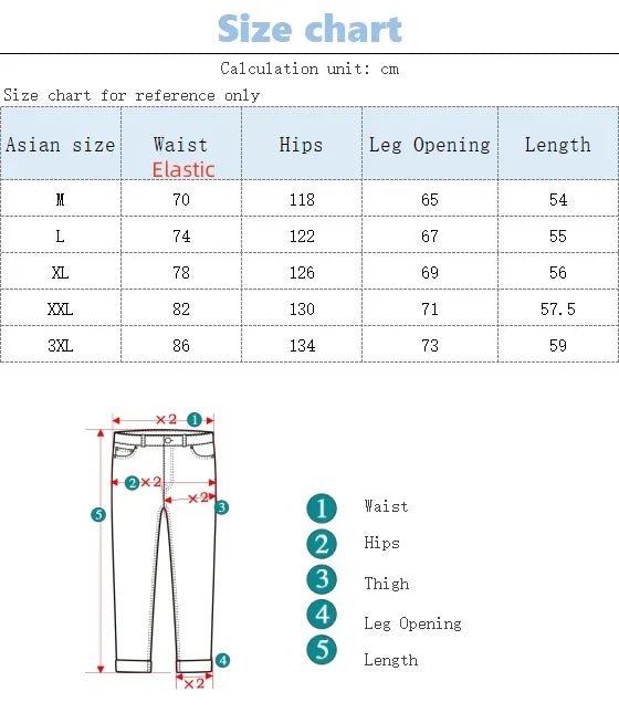 Summer New Mens Loose Denim Shorts Elastic Waist Fashion Baggy Knee - length Cargo Shorts Streetwear Casual Short Jeans - StepByStepNow