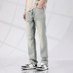 Jeans dritti blu retro estivi per uomo: casual e trendy! - StepByStepNow