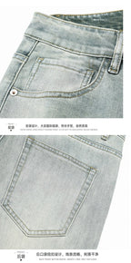 Jeans dritti blu retro estivi per uomo: casual e trendy! - StepByStepNow