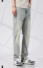 Jeans dritti blu retro estivi per uomo: casual e trendy! - StepByStepNow