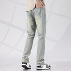 Jeans dritti blu retro estivi per uomo: casual e trendy! - StepByStepNow