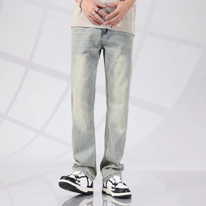 Jeans dritti blu retro estivi per uomo: casual e trendy! - StepByStepNow