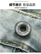 Jeans dritti blu retro estivi per uomo: casual e trendy! - StepByStepNow