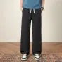 Summer New Outdoor Ice Silk Casual Pants Men Quick Drying Elastic Waist Straight Leg Thin Trousers Male 4XL Brand Clothin - StepByStepNow