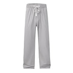 Summer New Outdoor Ice Silk Casual Pants Men Quick Drying Elastic Waist Straight Leg Thin Trousers Male 4XL Brand Clothin - StepByStepNow