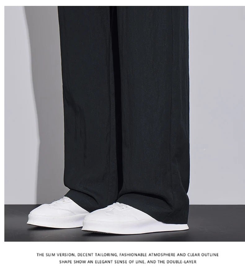 Pantaloni estivi in tessuto leggero e confortevole per uomo: casual da jogging e traspiranti - StepByStepNow