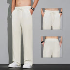 Pantaloni estivi in tessuto leggero e confortevole per uomo: casual da jogging e traspiranti - StepByStepNow