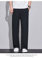 Pantaloni estivi in tessuto leggero e confortevole per uomo: casual da jogging e traspiranti - StepByStepNow