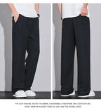 Pantaloni estivi in tessuto leggero e confortevole per uomo: casual da jogging e traspiranti - StepByStepNow